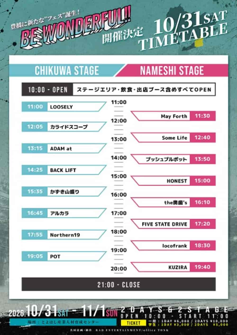 Timetable