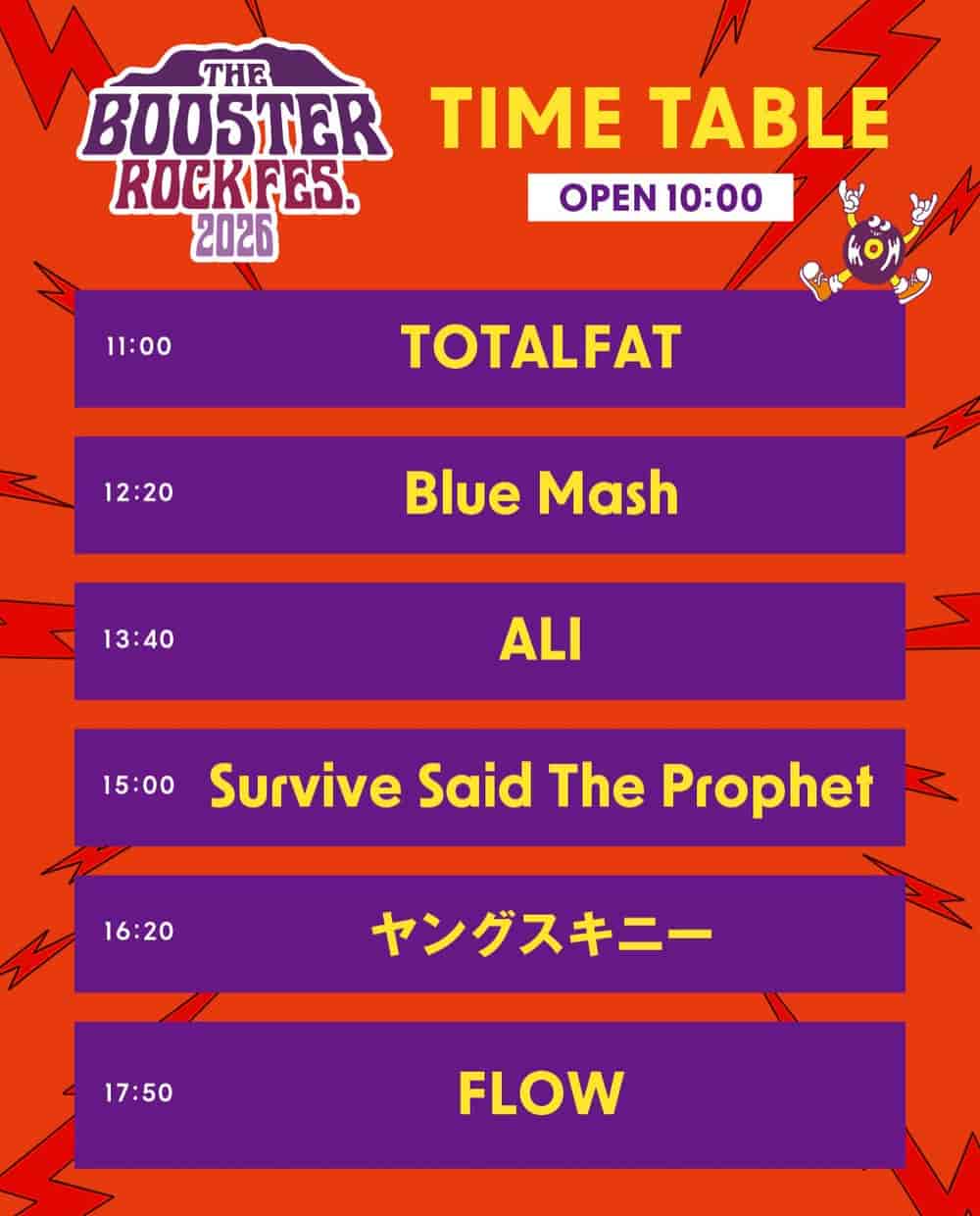 Timetable