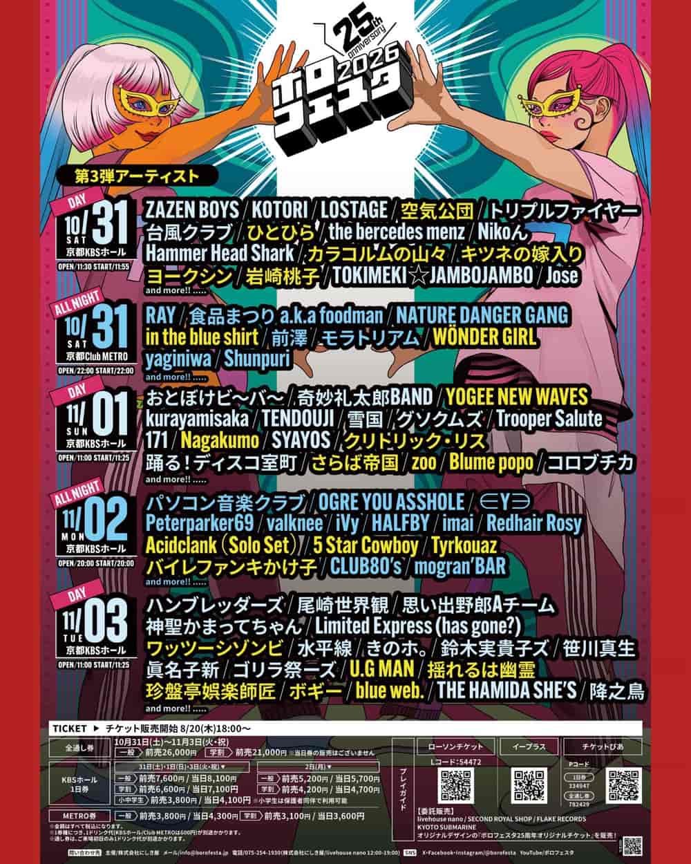 ボロフェスタ2026