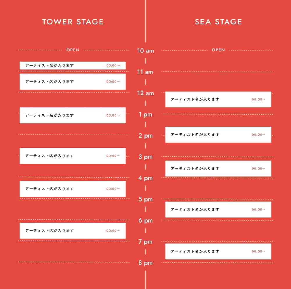 Timetable