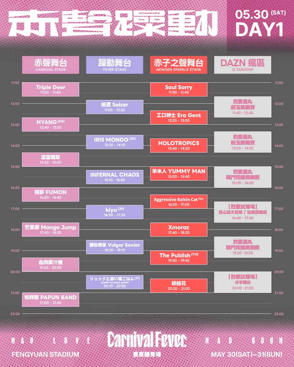 Timetable