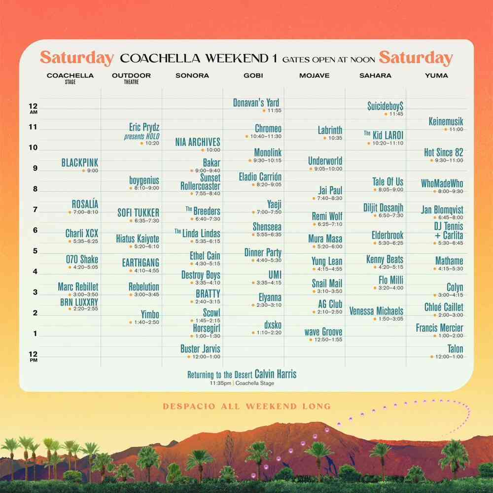 Timetable