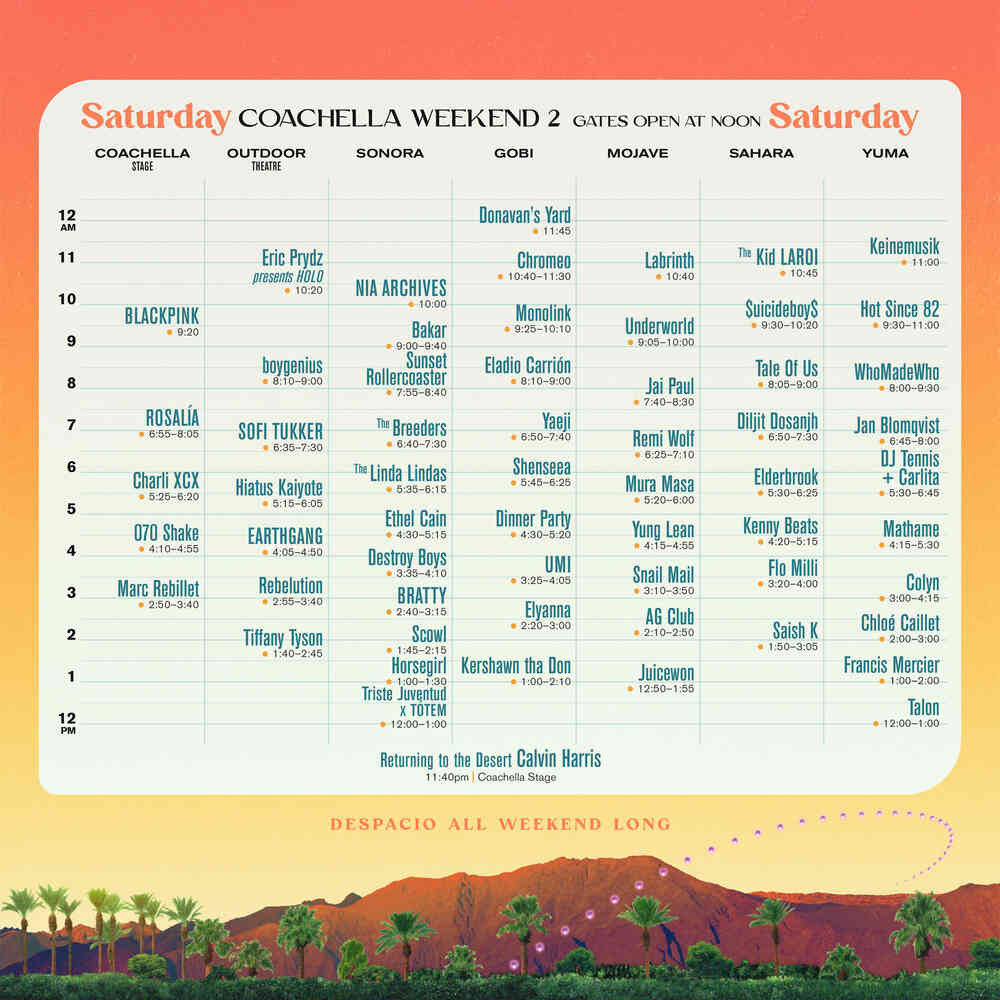 Timetable