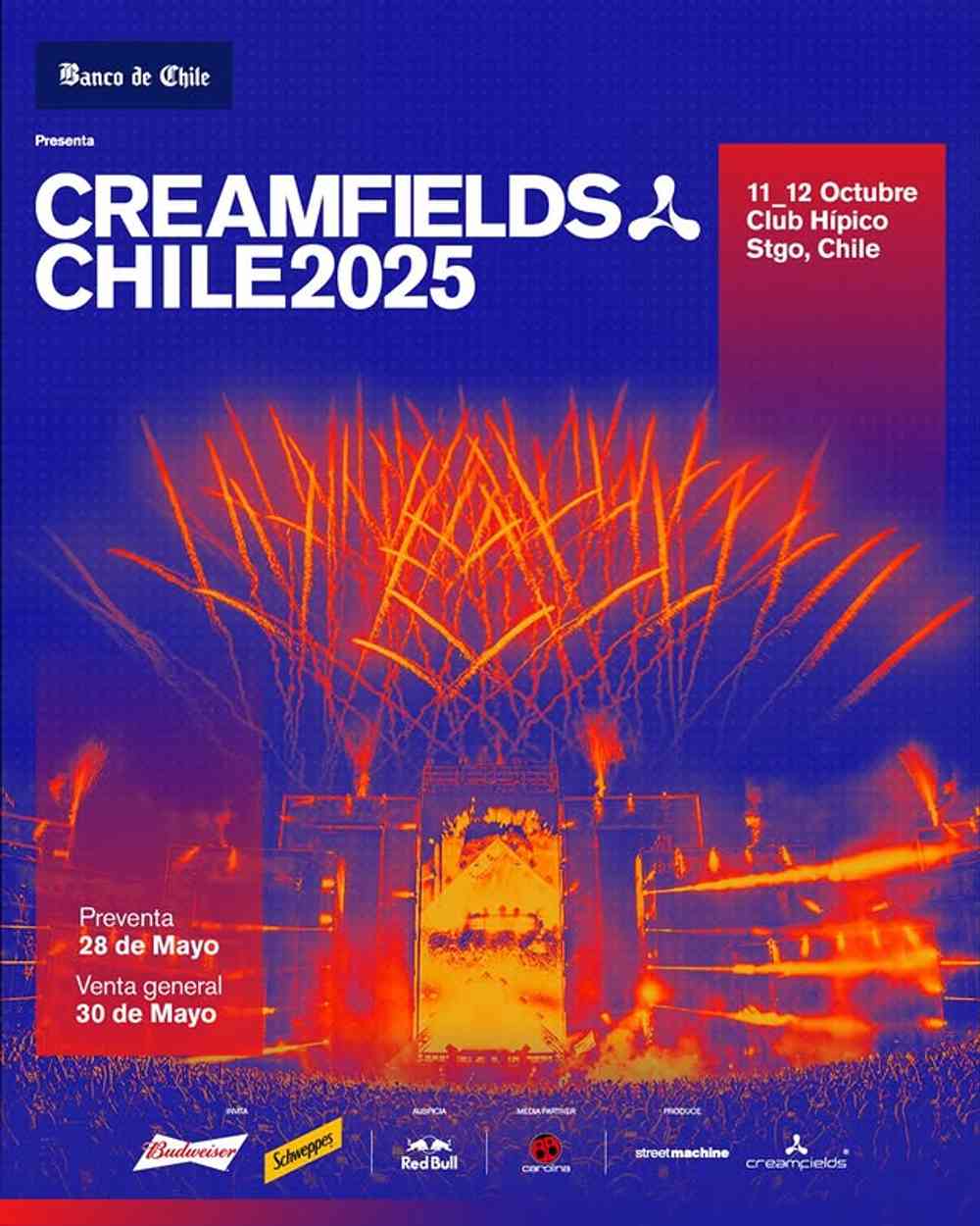 Creamfields Red Creamfields Chile 2025|Detalles del Evento