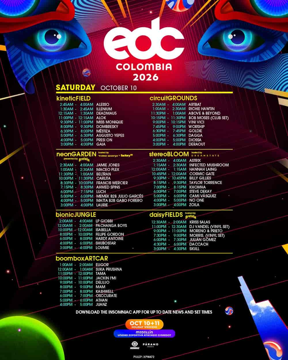 Timetable