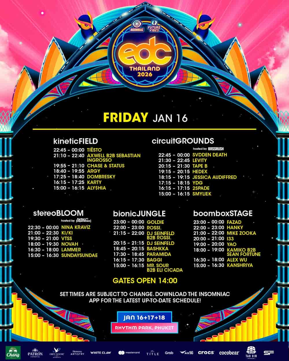 タイムテーブル