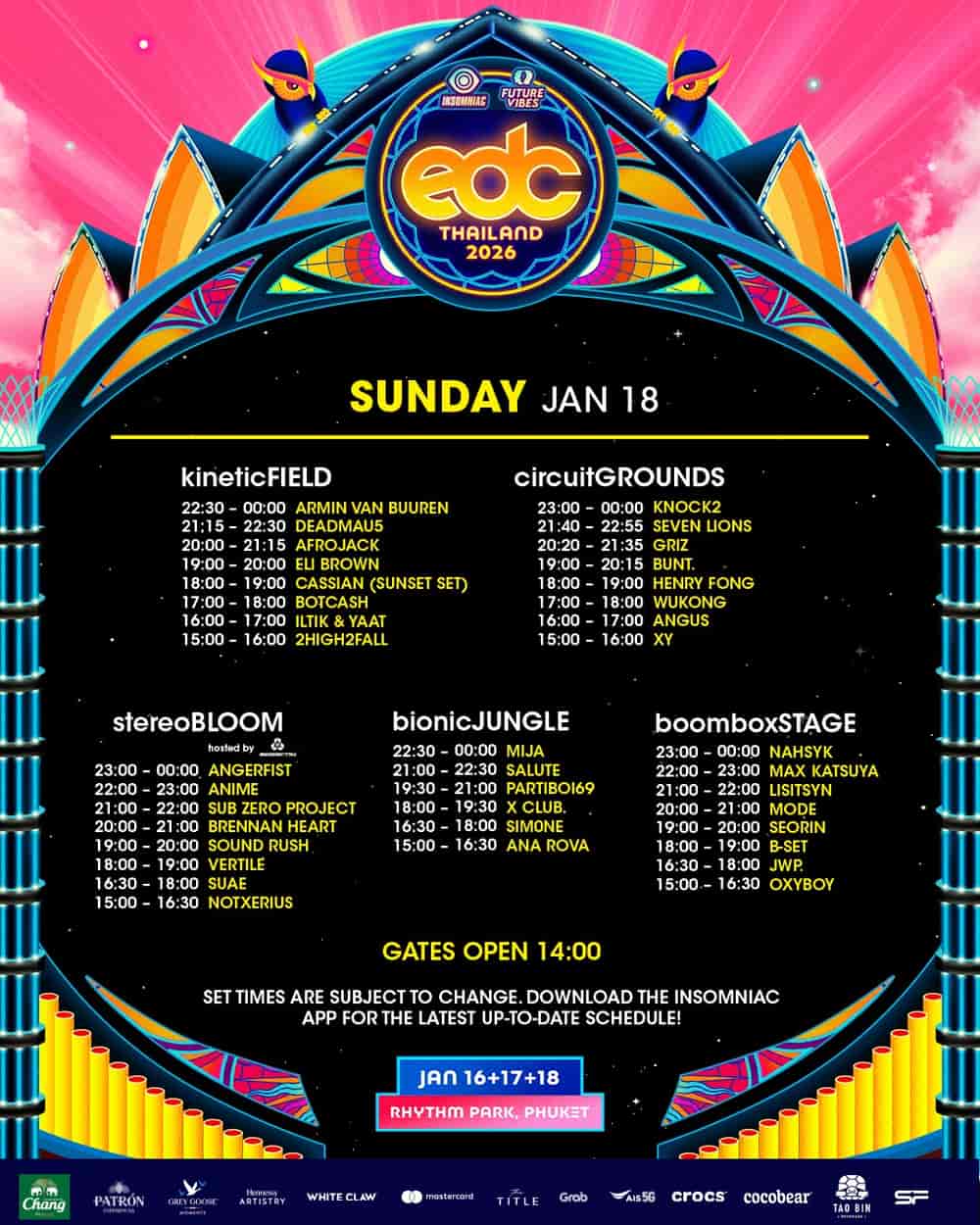 タイムテーブル