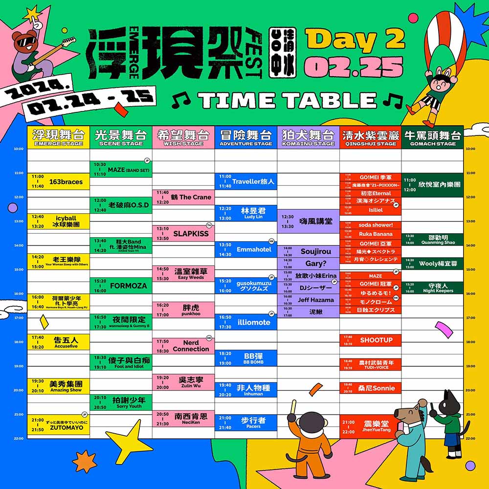 Timetable