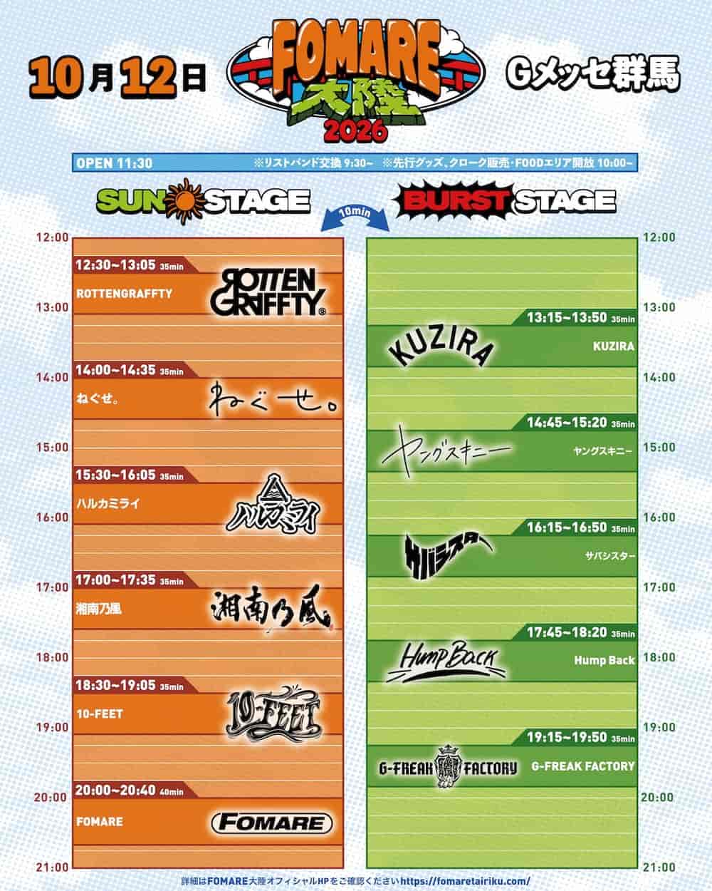 Timetable