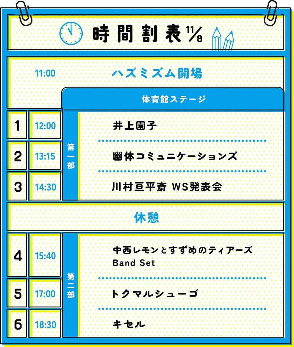 タイムテーブル