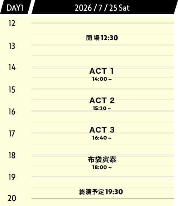 Timetable