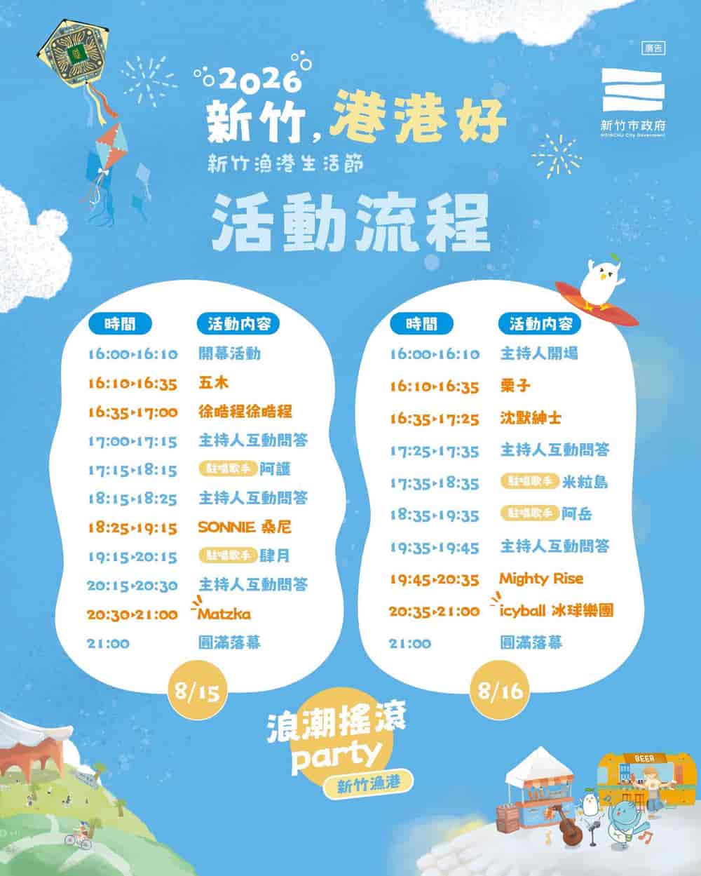 Timetable