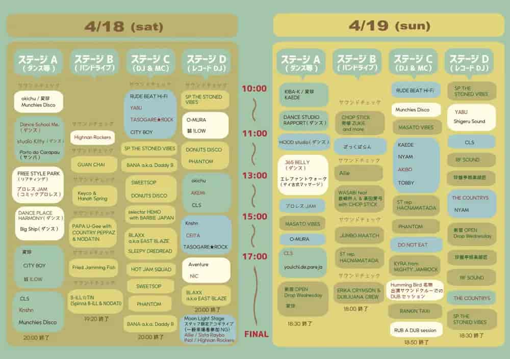 时间表