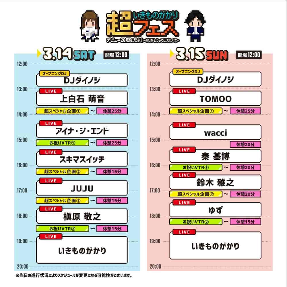 タイムテーブル