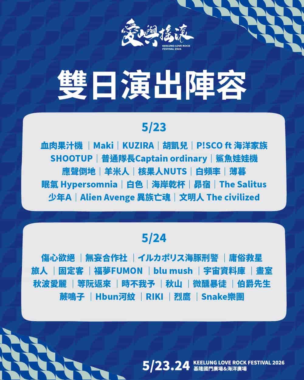 Lineup