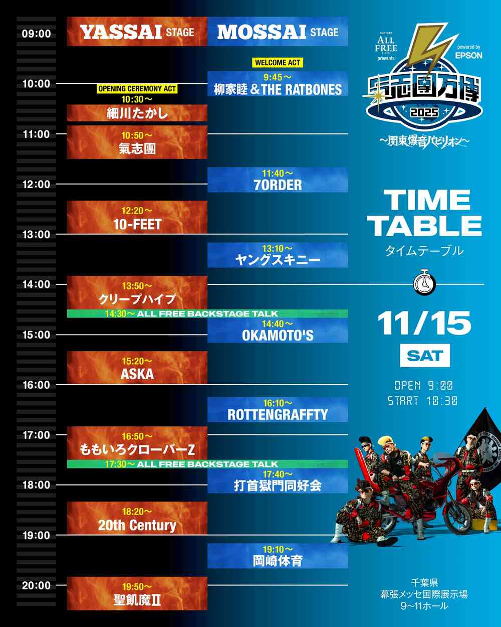 タイムテーブル