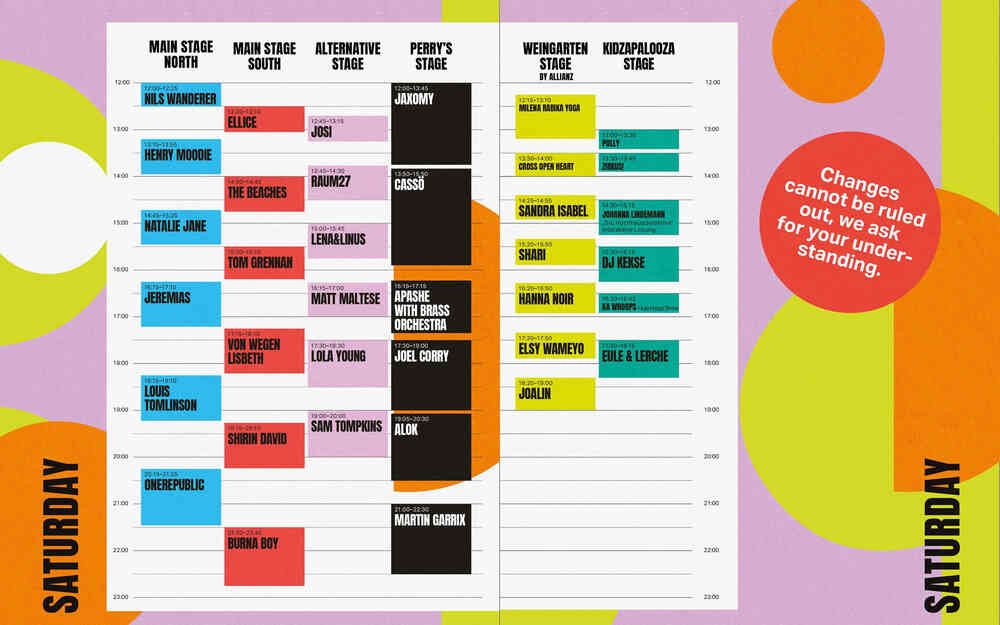 Timetable