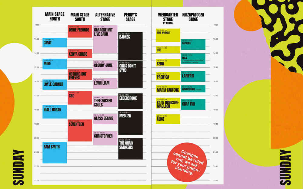 Timetable