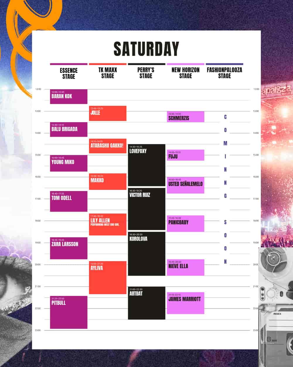 Timetable