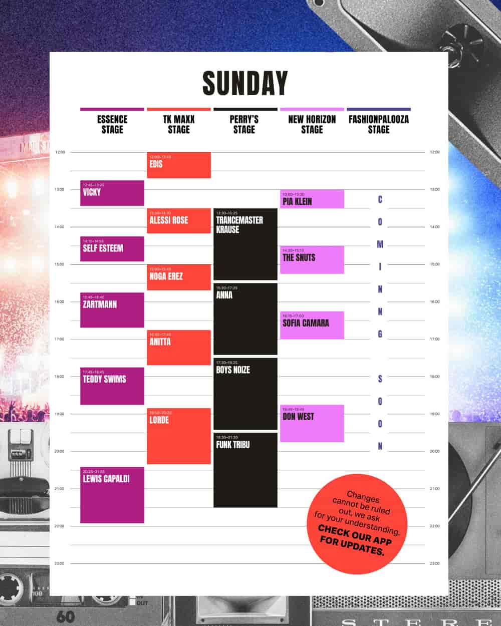 Timetable
