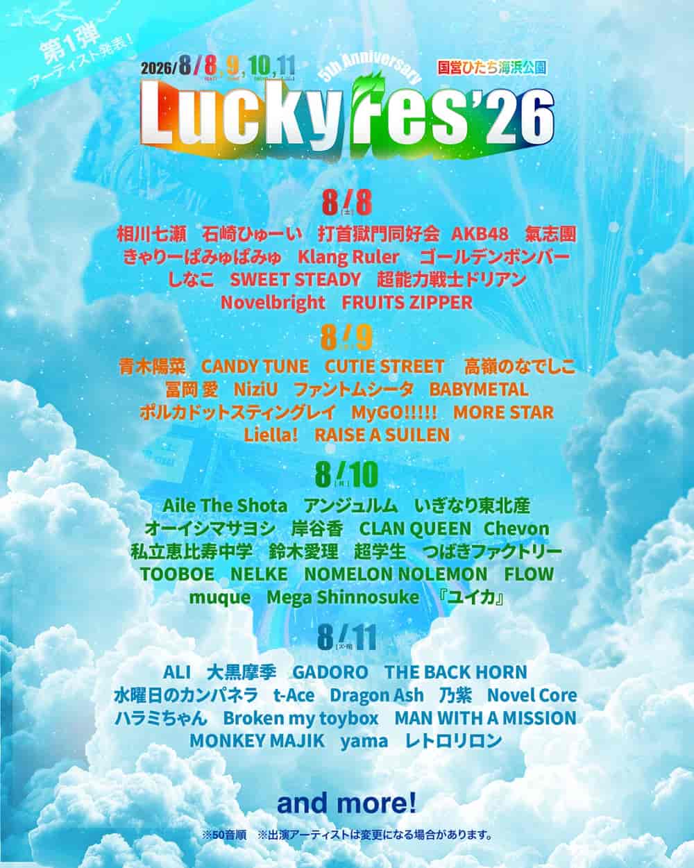 Lineup
