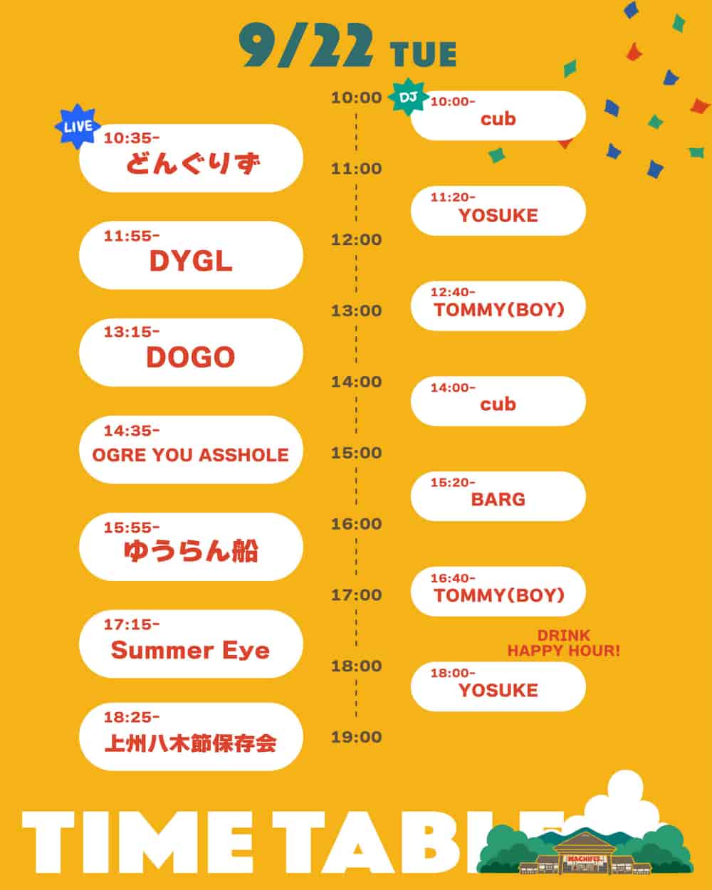 Timetable