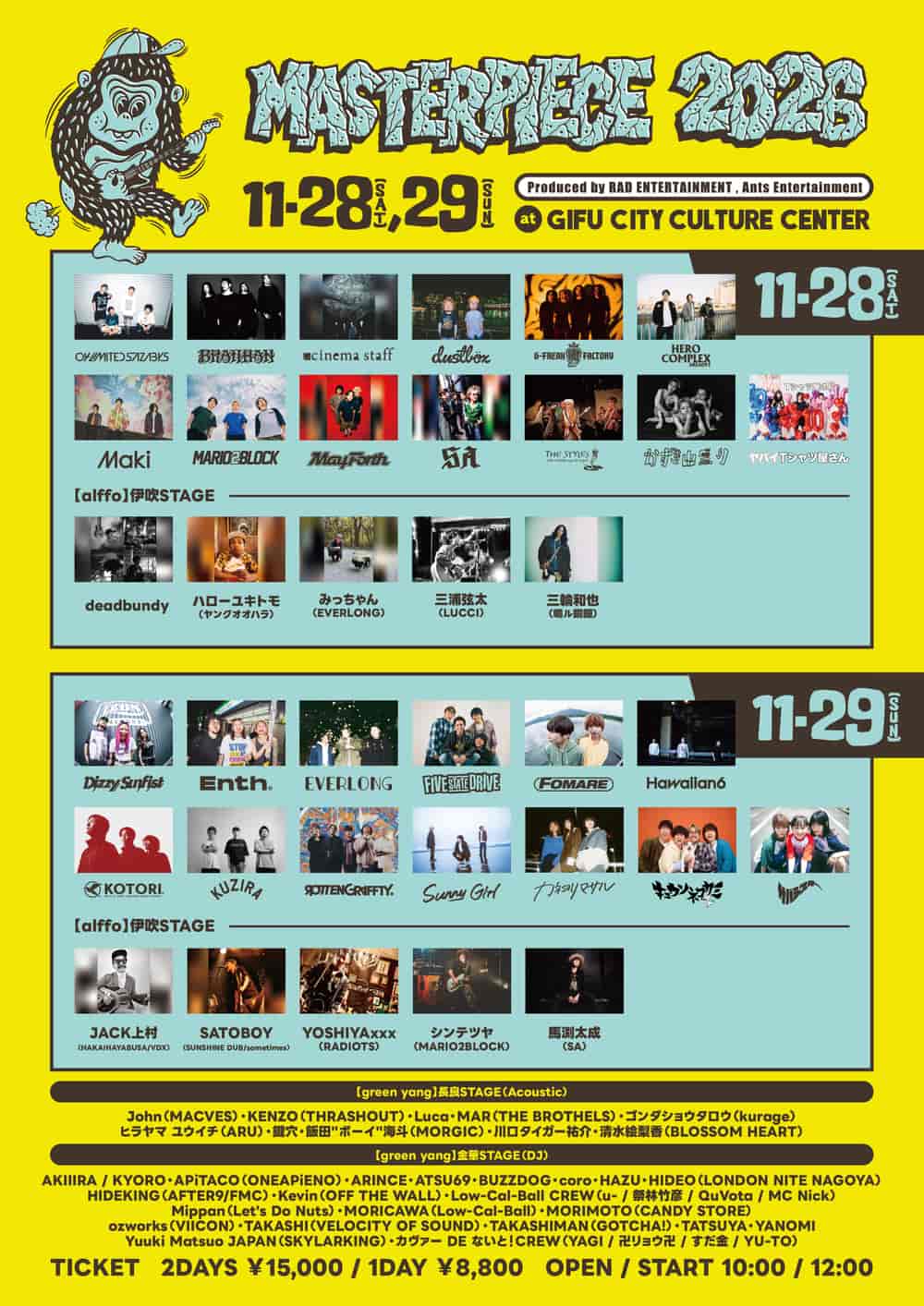 Lineup