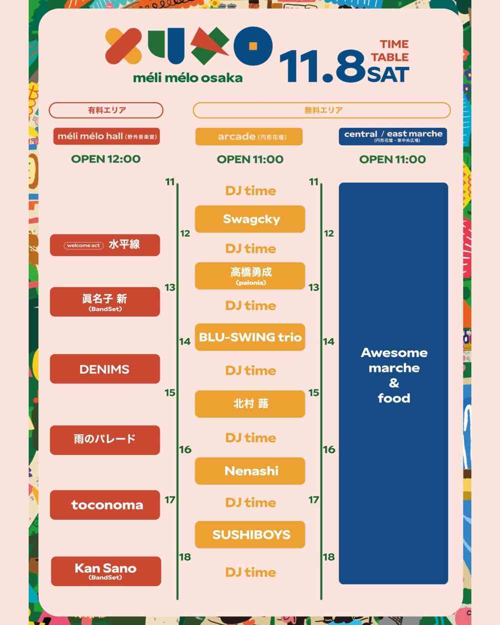 タイムテーブル