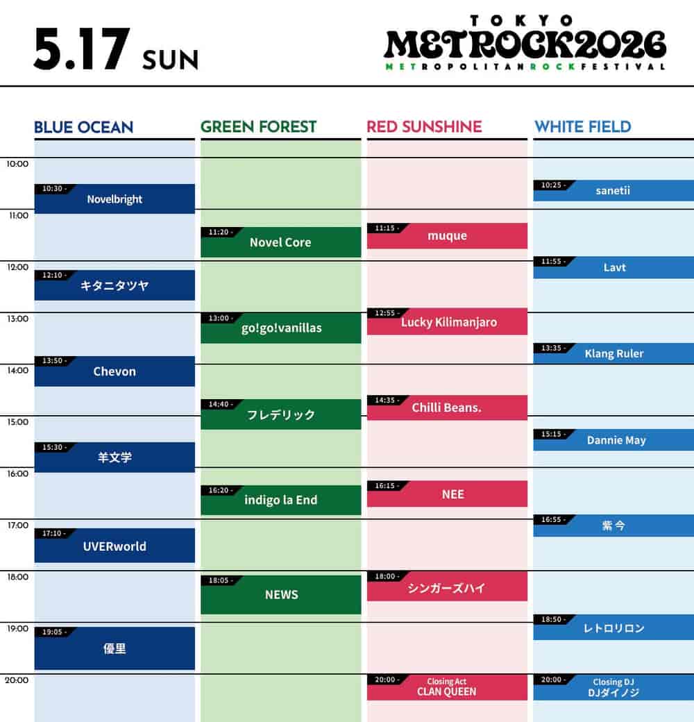 Timetable