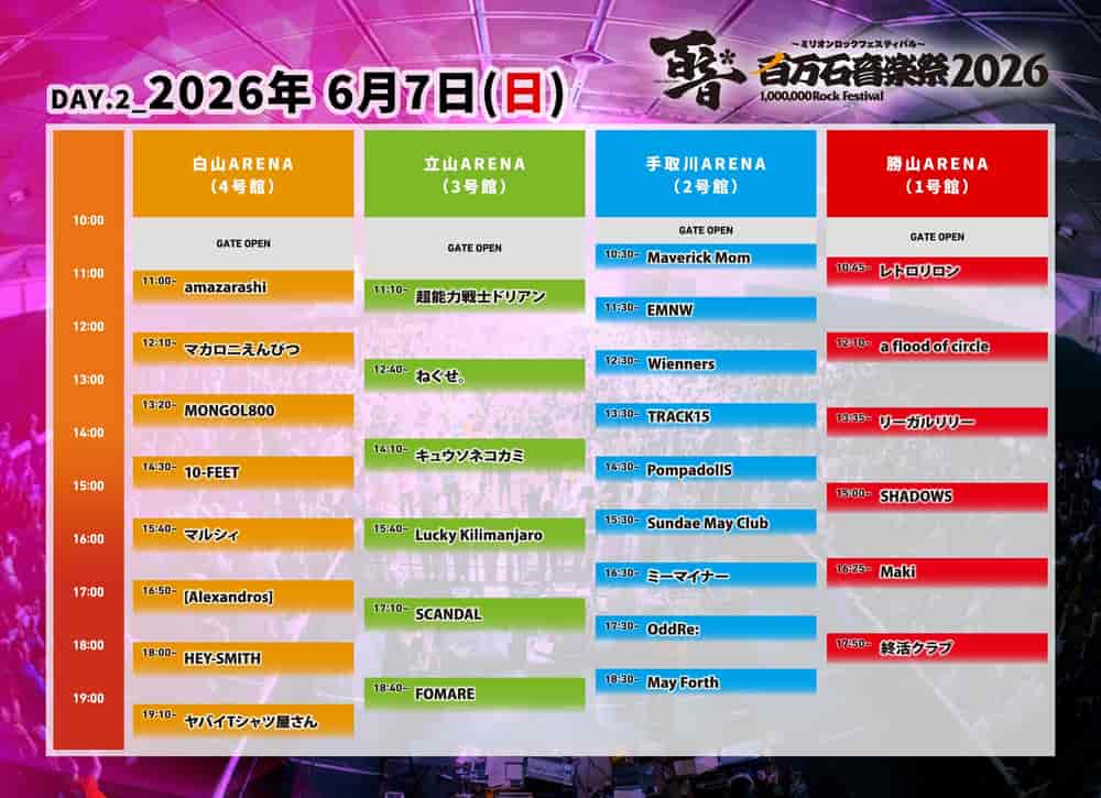 Timetable