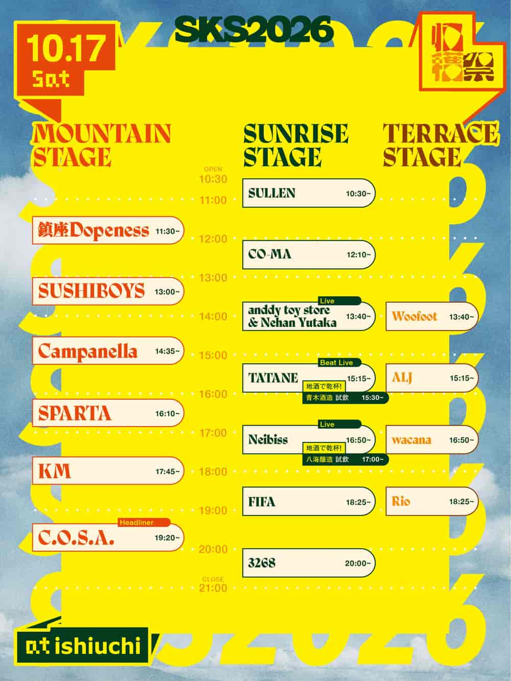 Timetable