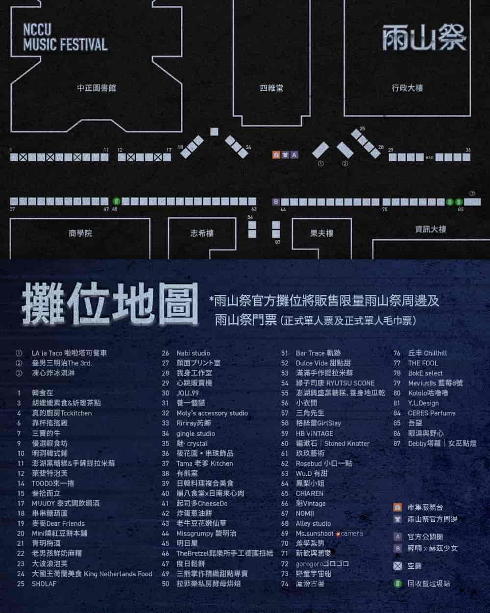 Mapa del recinto