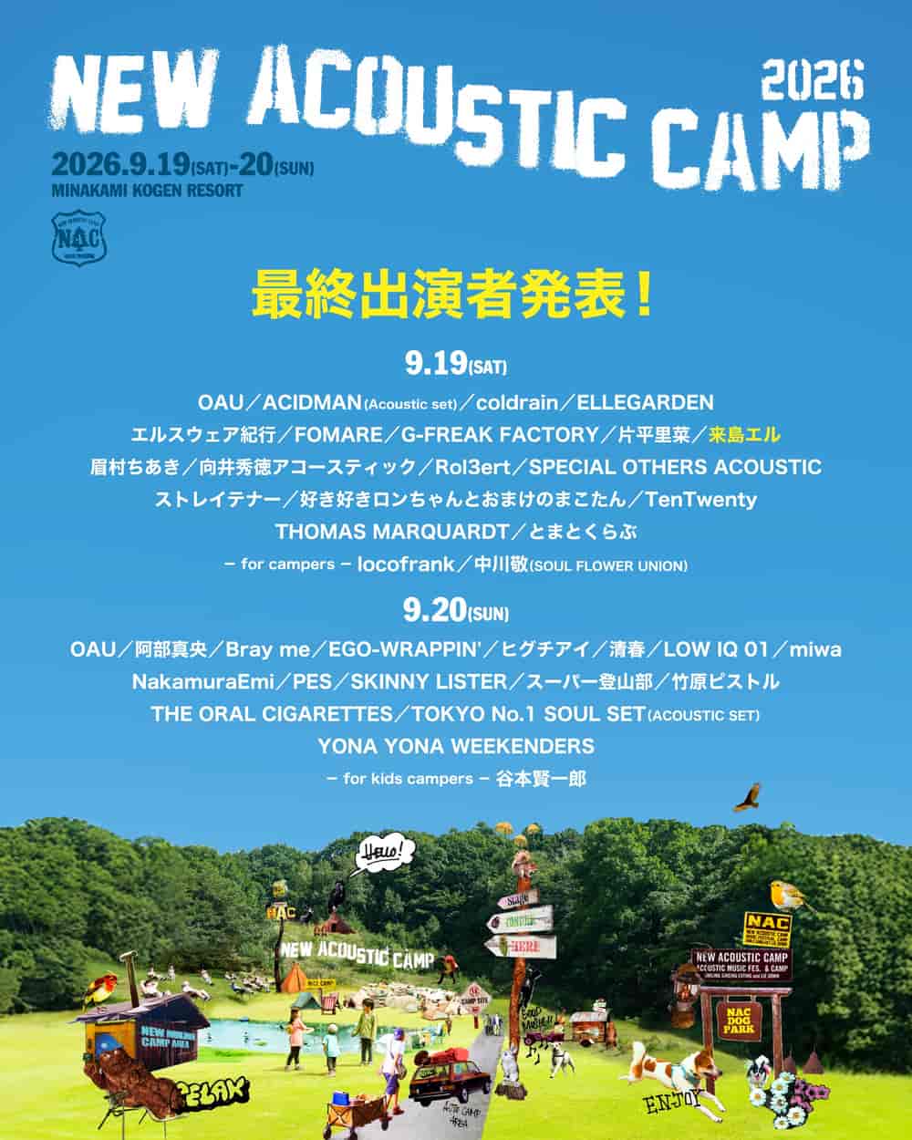 Lineup
