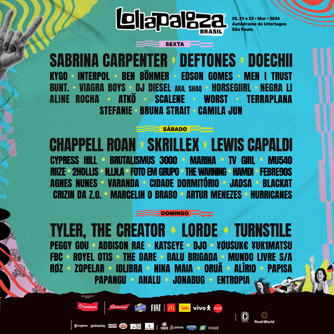 Lollapalooza 2020 Brasil Lineup Lollapalooza 2020 Brasil Lineup