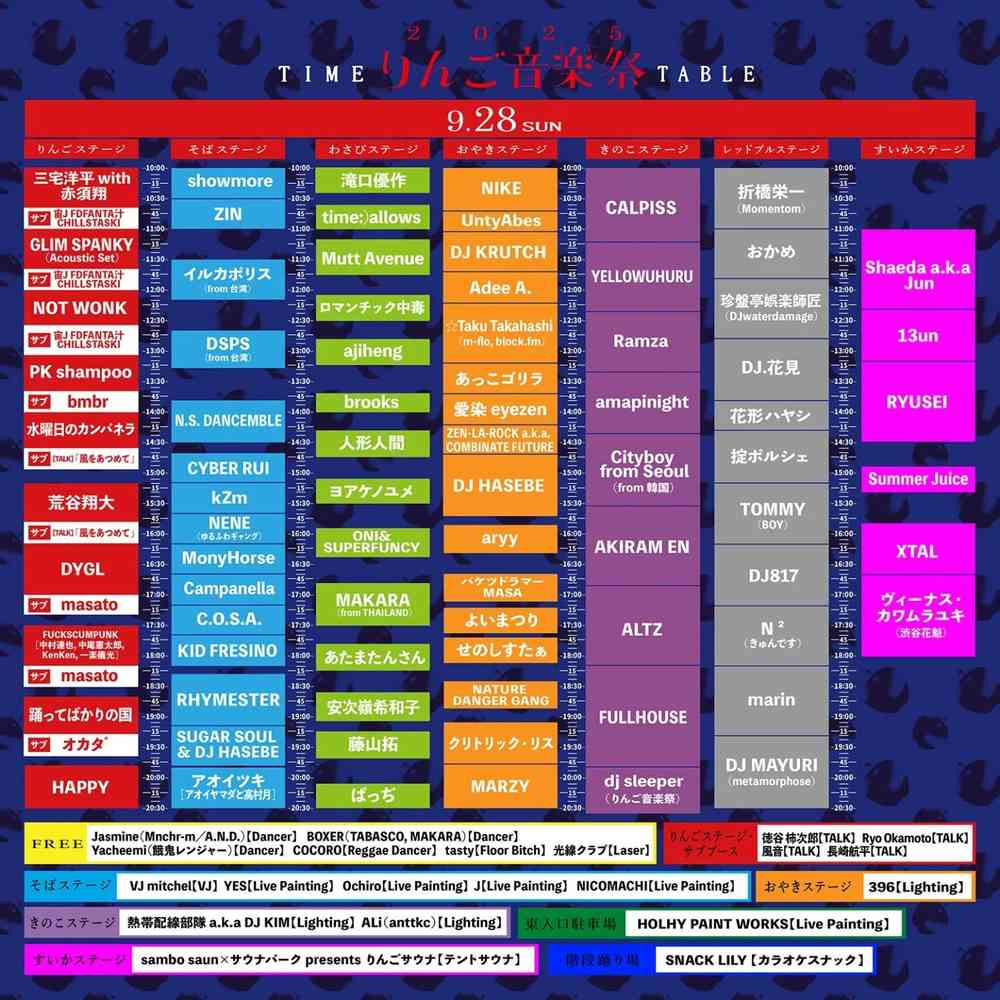 タイムテーブル