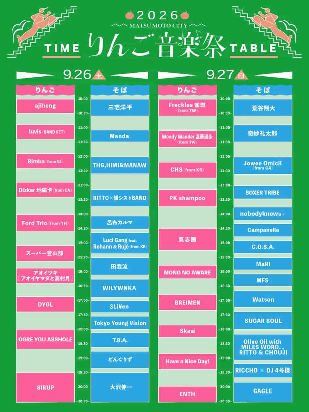 Timetable