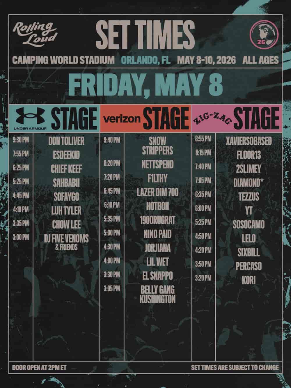 Timetable