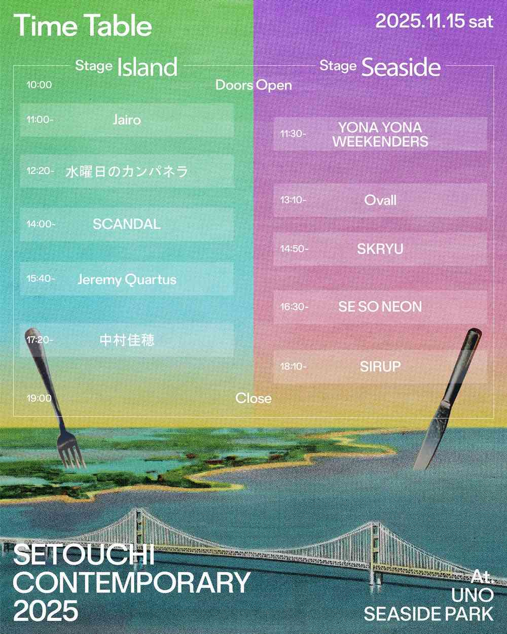 タイムテーブル