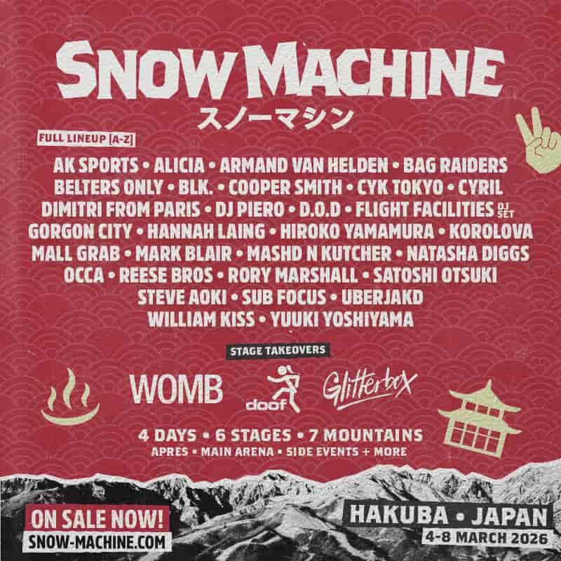 Snow Machine Japan 2026