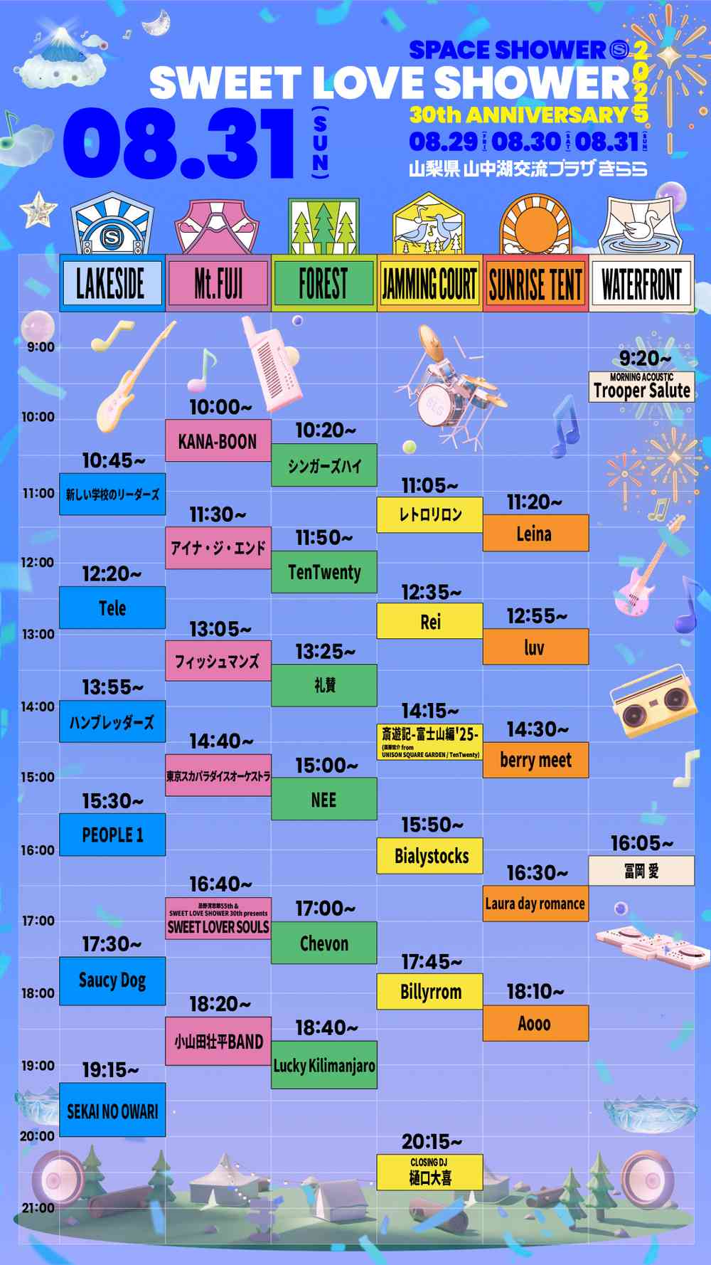 Timetable