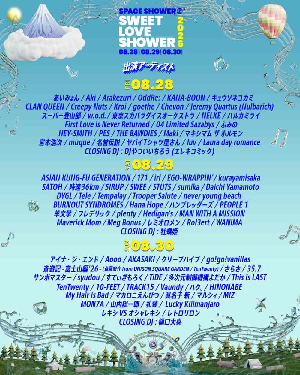 Lineup