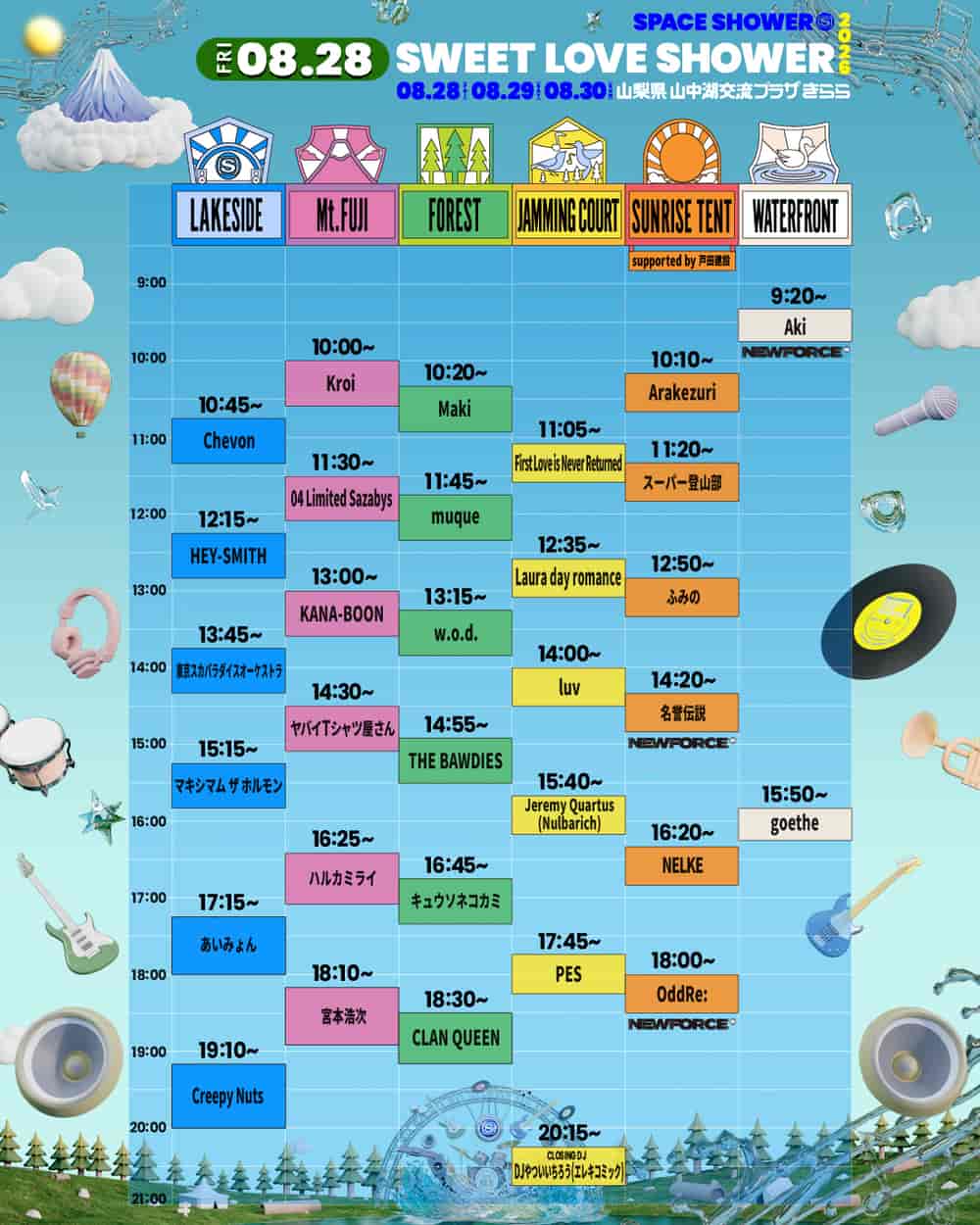 Timetable