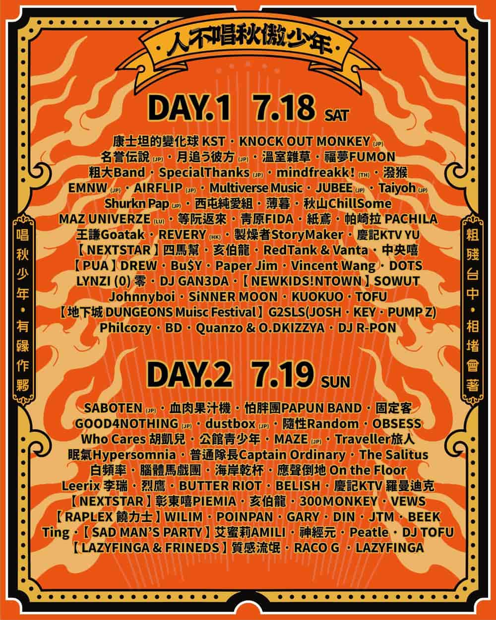Lineup