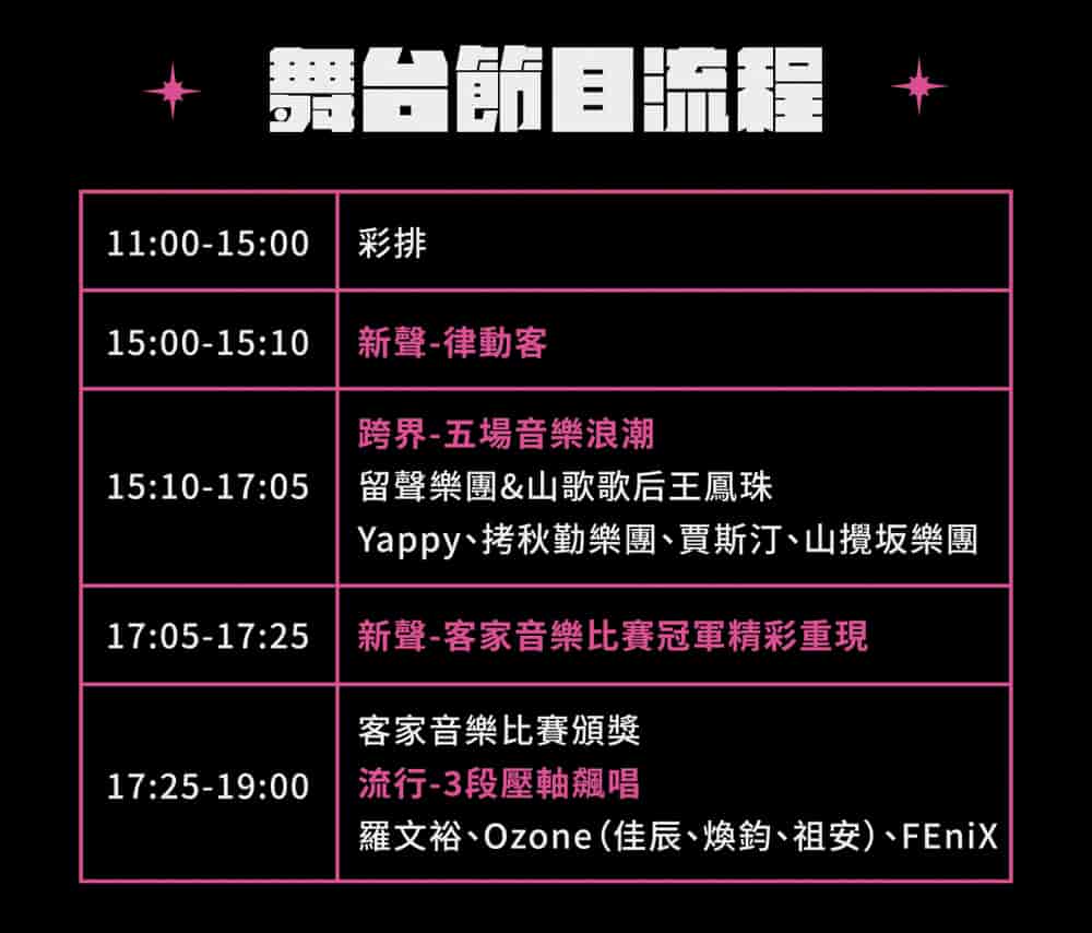 Timetable