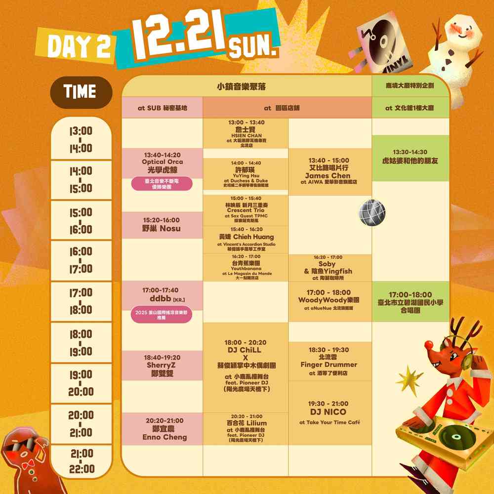 タイムテーブル