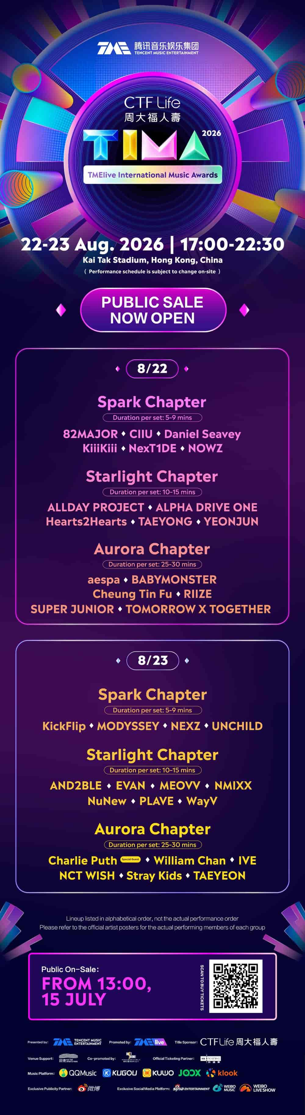 Lineup