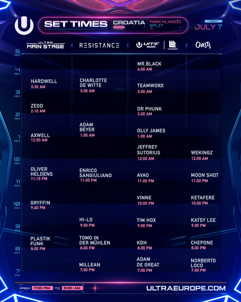 Timetable