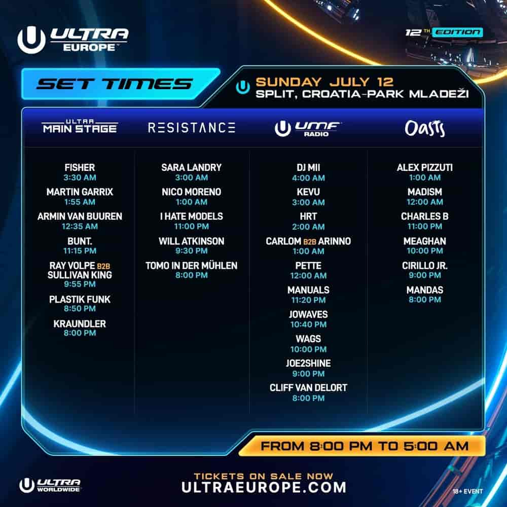 Timetable