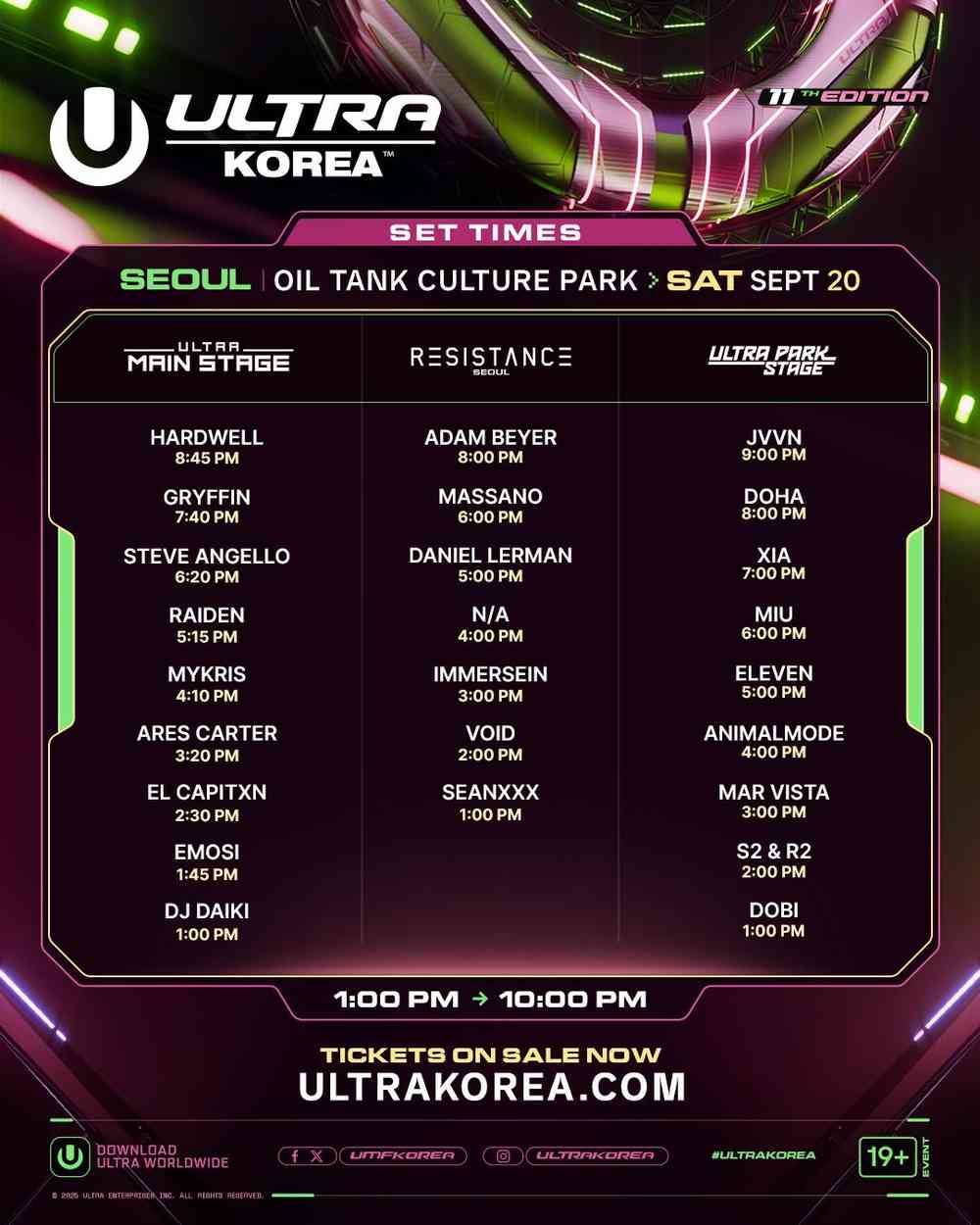 タイムテーブル