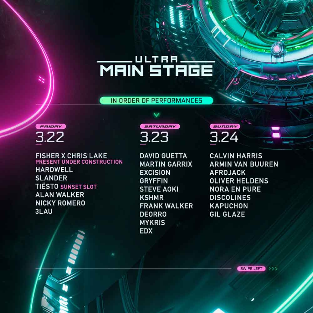 [Update] Ultra Music Festival Miami 2024 returns March, lineup